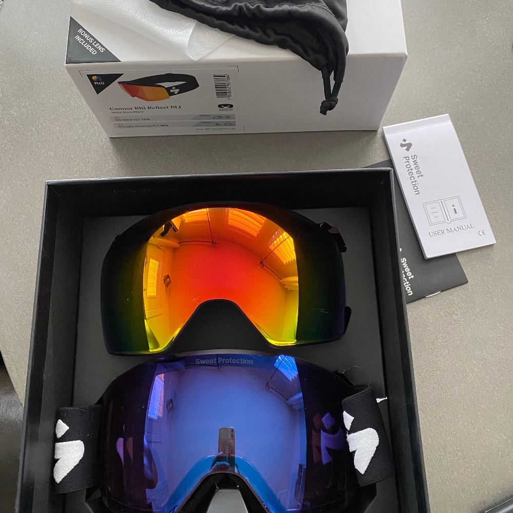 Sweet Protection Connor RIG® Reflect Goggles with Extra Lens - NWT - Picture 2 of 16